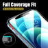 9D Full Cover Glass Screen Protector for IPhone 11 Pro Max 14 12 X s XS XR Tempered Glass on IPhone 13 Mini 7 8 6S Plus SE Film  Tempered Glass Screen Protector Compatible for iPhone