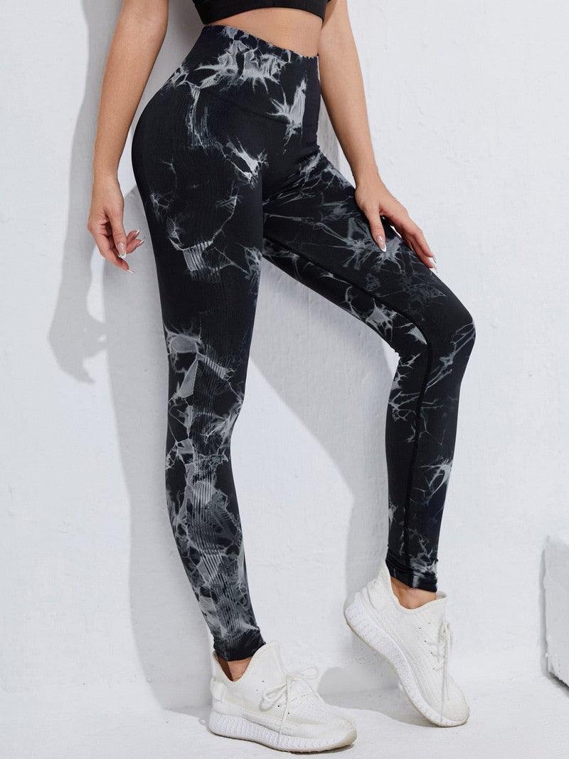 Fashion Women Leggings For Fitness Yoga Pants Push Up Workout Sports Legging Women's Seamless Workout Leggings High Waist Tummy Control Yoga Pants Gym Compression High Waist Gym Ladies Clothing