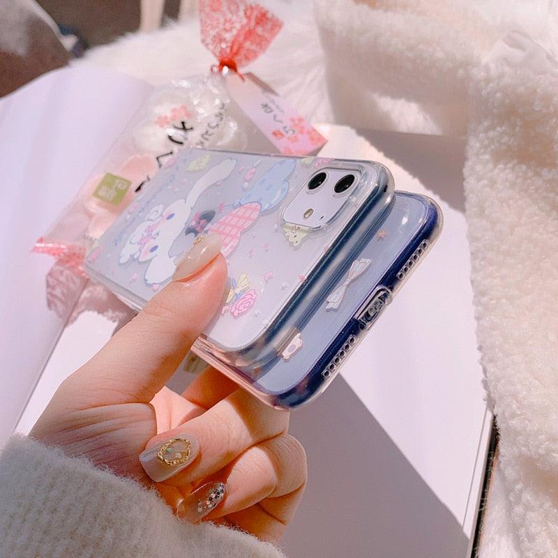 Cartoon Phone Case For Iphone For Iphone 14 Case Cute Big Ear Dog Phone Case For Iphone 11 12 13 Pro Max Case X Xs Max Xr Phone Case 7plus 8plus Case