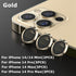 9H Tempered Glass Camera Cover Screen Protector Metal Ring Decoration Accessories For iPhone 14 13 Pro Max Metal Camera Lens Ring Glass Camera Lens Protectors for iPhone 14 13mini 13pro 14plus 14pro Camera Film