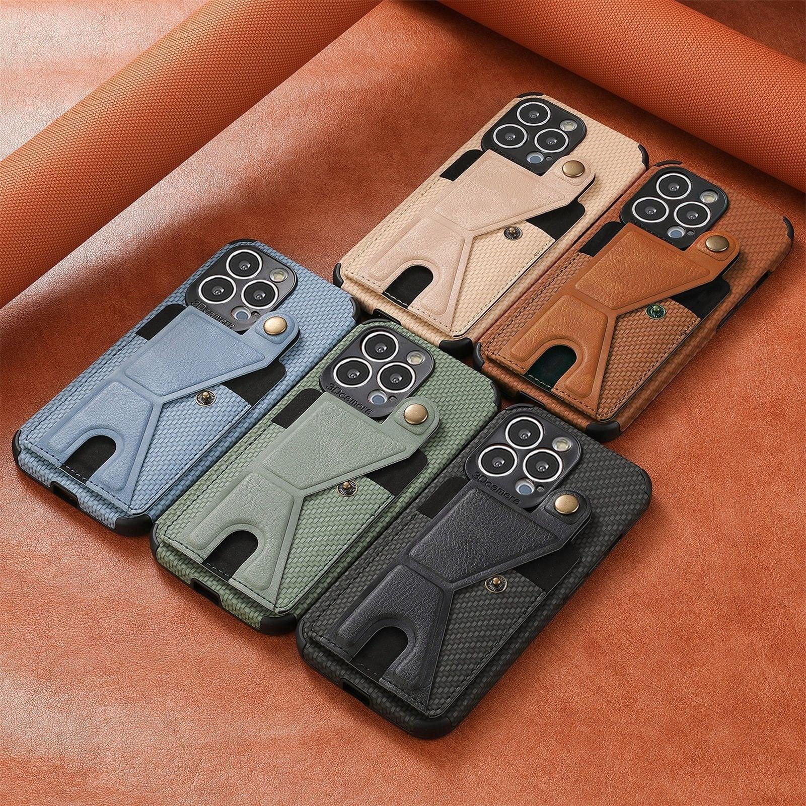 Men Green Wallet Flip Card Holder Phone Case For Iphone 13 12 Mini 14 11 Pro Xs Max Xr X Luxurious Leather Cover Mobile Phone Case With Card Compartment And Kickstand Elegant Iphone Magnetic Case