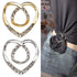 Luxury T-shirt Heart Scarf Brooches Wedding Holiday Beautiful Bridal Fashion Large Elegant Brooch Pin For Women Crystal Cute Scarf Buckle Brooch Shawl Ring Clip Scarves Fastener Knotted Button Pin Accessories