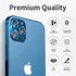 3D HD Back Camera Glass Protectors for iPhone 13 11 12 Pro Max 13Mini Lens Protective Glass Film on IPhone 14 13 PRO MAX XS XR Tempered Glass Lens Protector Anti-Bubble Anti-Scratch Camera Lens Protector