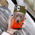 Dog Phone Case For Iphone 11 12 13 Mini Pro Max 8 7 6 6s Plus X 5 Se 2020 Xr Xs Case Shell Cute Funny Pattern Black Phone Case