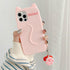 Cartoon Cute Cat Ear Phone Case For Iphone 14 12 13 11pro Max X Xr Xs 7 14plus Matte Soft Silicone Shockproof Case Funny Cat Design Cute Back Case