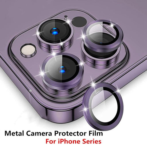 Camera Lens Protectors For iPhone 14 Pro Max Camera Metal Ring Protector Case Glass for iPhone 13mini 14plus 13 14pro Lens Film Camera Lens Protector Tempered Glass Camera Lens Protector