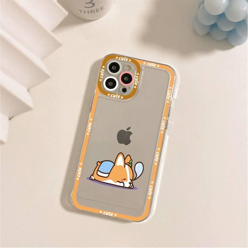 Cute Puppy Phone Case For Iphone 11 12 13 Mini Pro Max 14 Pro Max Case Shell Butt Squishy Fidget Toys Phone Case For Iphone