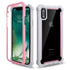 Heavy Duty Shockproof Phone Case For iPhone 14 13 12 Soft Transparent Back Cover Full-Body Clear Bumper Case with Built-in Screen Protector For iPhone