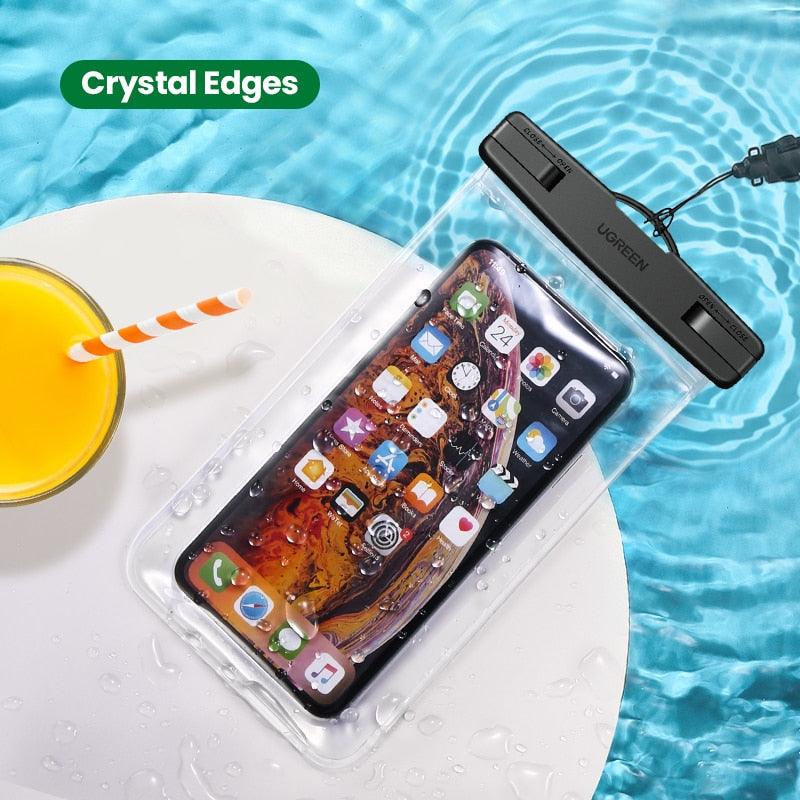 IPX8 Waterproof Phone Case Bag For iPhone 14 13 12 Pro Max Protective Case Universal Swim Waterproof Mobile Phone Case With Improved Locking Design Underwater Waterproof Mobile Phone Case