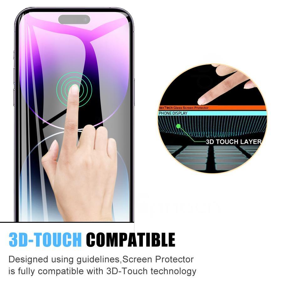 20000D Full Tempered Glass For iPhone 14 13 12 11 Pro Max mini Screen Protector iPhone X XR XS Max 7 8 Plus SE Glass Film 9H Hardness HD Screen Protector For iPhone