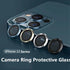 Camera Lens Ring For iPhone 13 14 12 Pro Max Mini Full Cover Metal Ring Tempered Glass On iPhone13pro  Back Screen Protector Camera Tempered Glass Protective Film Aluminum Alloy Camera Lens Cover