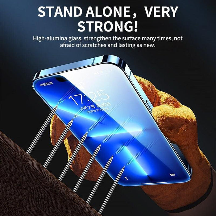 8K HD Anti Peeping Luxury Fast Install Full Cover Glass Screen Protector For iPhone 14 13 12 11 PRO MAX MINI X XS 9H Hardness Tempered Glass Scratchproof Shatterproof Bubble Free Screen Protector For iPhone