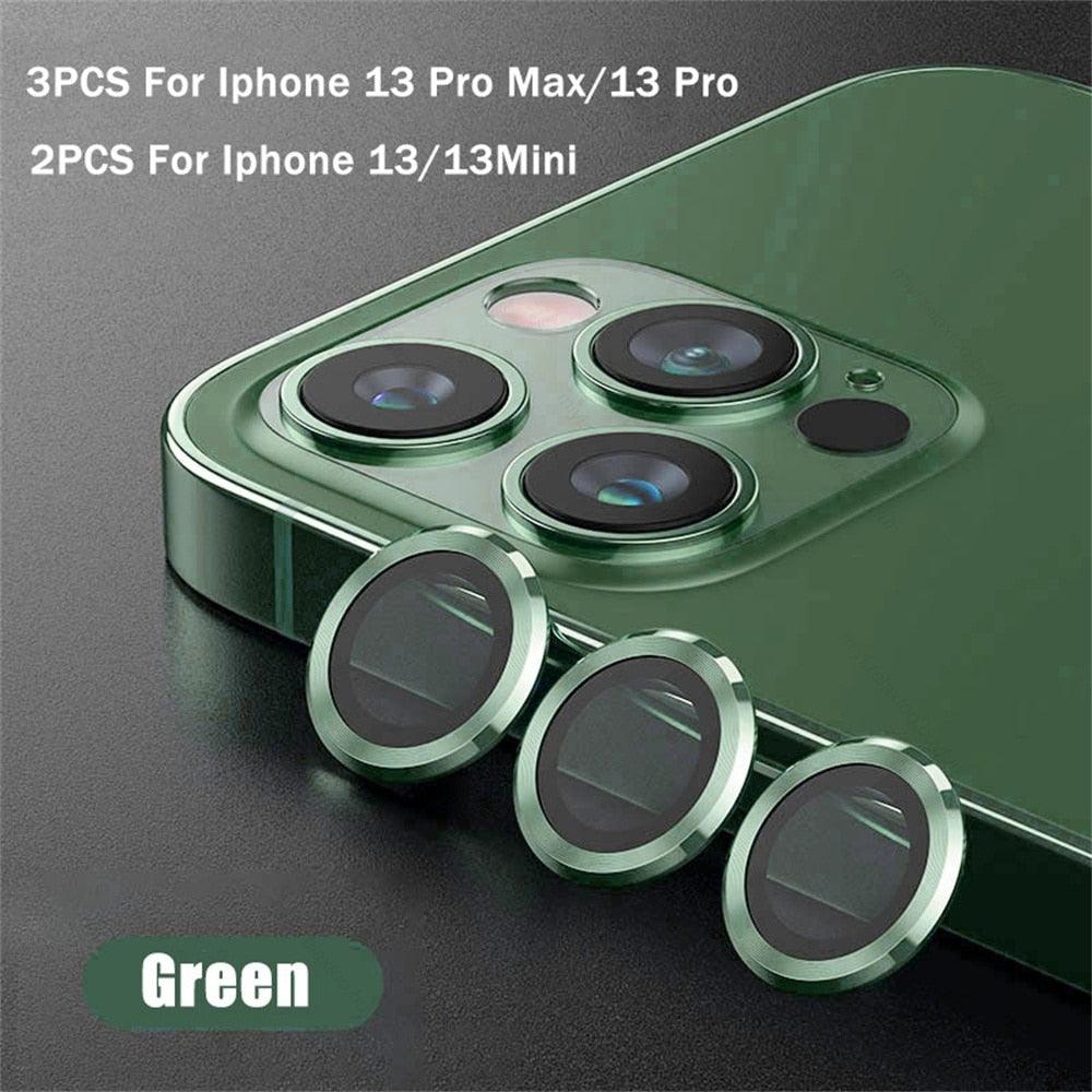 3D  Tempered Glass Metal Ring Camera Protector Cover For iphone 14 Iphone14 Pro Max 2022 Rear Lens Film Protect Cap Tempered Glass Camera Protector for iPhone