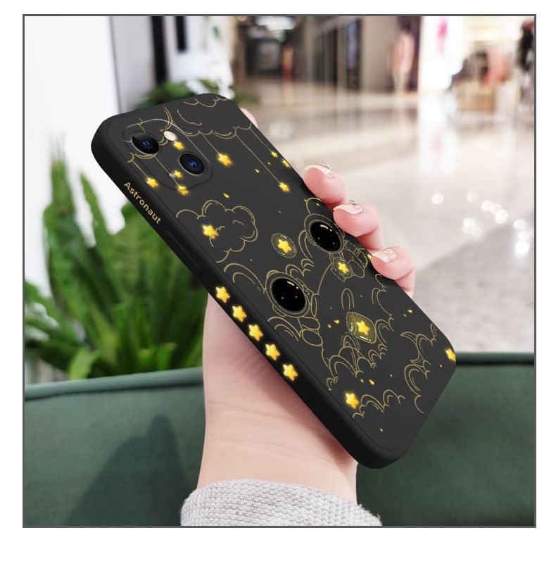 Astronaut Phone Case For Iphone 14 13 12 11 Pro Max Mini X Xr Xs Max Se2020 8 7 Plus 6 6s Plus Cover Heavy Duty Hybrid Protection Cover