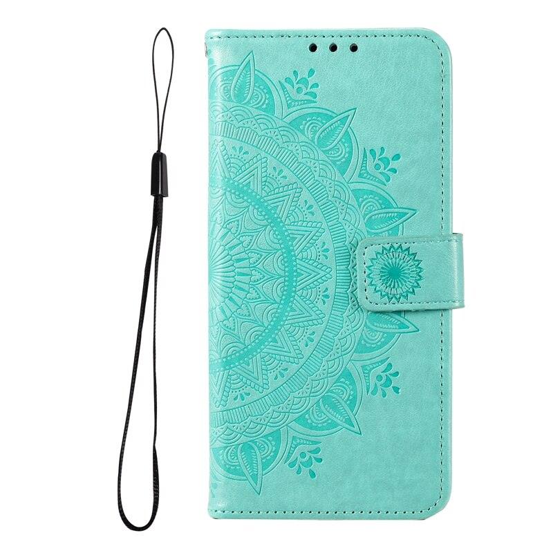 Flip Cover for Redmi Note 11 11S 11Pro 10 9 8 Embossed Floral PU Leather Wallet Case Redmi 10A 10C 10 9A 9C 9 8A M4 Pro/X3NFC Wallet Case with Card Holder Slot Magnetic Clasp Cover Premium Leather Protective Case for Xiaomi