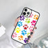 Dog Foot Print Colorful Pattern Phone Case For Iphone 14 Se 2020 Xr Xs 11 12 13 Mini Pro Max 6 7 8 Plus  Ultra Designer Printed Hard Back Case