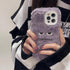 Cute Funny Fur Fluffy Phone Case For Iphone 14 13 12 11 Pro Max Mini X Xs Xr 7 8 Plus Se 2020 Girl Cover Soft Plush Stylish Cute Soft Warm Winter Phone Case