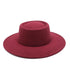 Simple Classic Unisex Fedora Hats Men Women Wide Brim Wool Jazz Hats Elegant Fedoras Hat for Women Lady Wide Brim Autumn Winter Cap Vintage Style Dress Formal Hat For Various Occasions 56-58CM