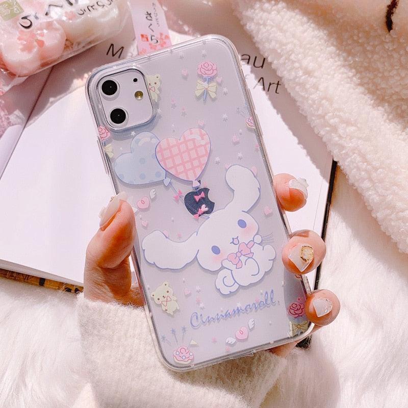 Cartoon Phone Case For Iphone For Iphone 14 Case Cute Big Ear Dog Phone Case For Iphone 11 12 13 Pro Max Case X Xs Max Xr Phone Case 7plus 8plus Case