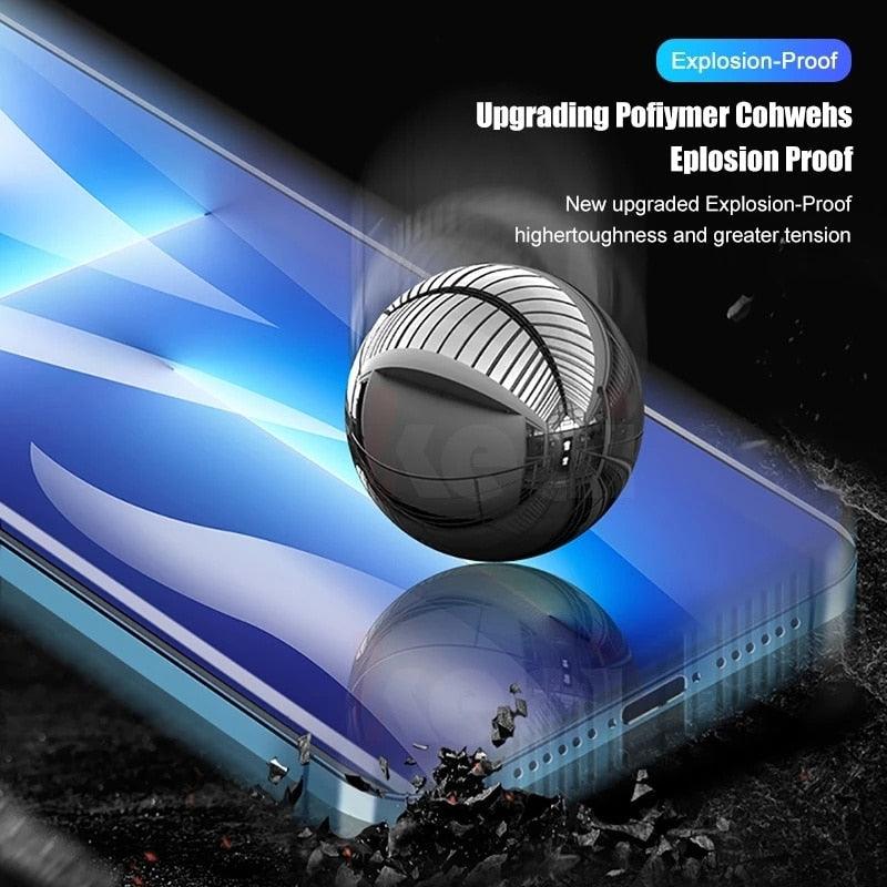 Full Cover Film For iPhone 13 Pro Max Screen Protector 12 11 Pro Max Mini XR X XS Max 8 7 6 6S Plus SE 2022 Soft Film Film Screen Protector