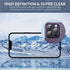 Camera Lens Metal Protector Glass For iPhone 14 13 Pro Max 13 Mini Back Lens Cap On iPhone 14 Plus Full Cover Protective Cases Metal Camera Cover with Tempered Glass Screen Protector