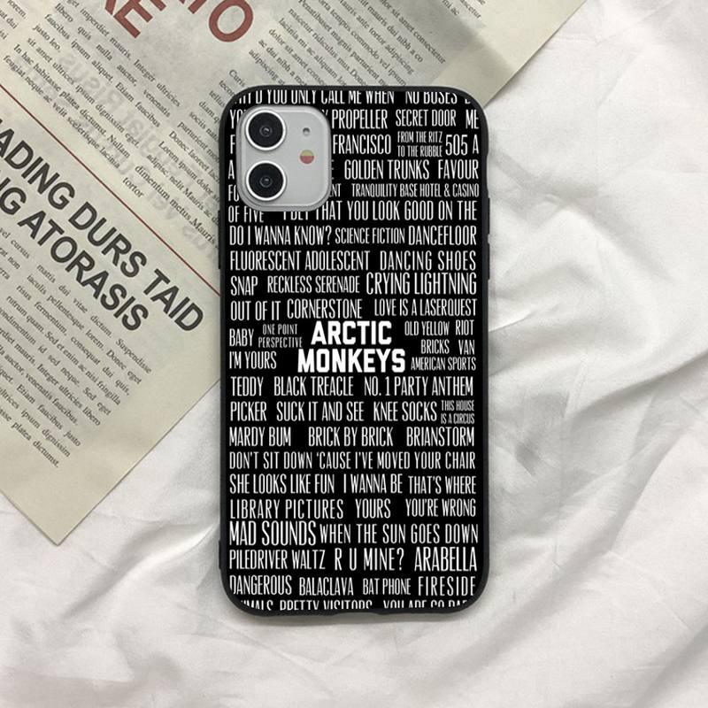 Arctic Monkeys Special Offer Phone Case For Iphone 11 12 13 Mini Pro Xs Max 8 7 6 6s Plus X 5s Se 2020 Xr Cover Silicone Matte Tpu Case Cover For Iphone - Hamna2500 - - Stevvex.com