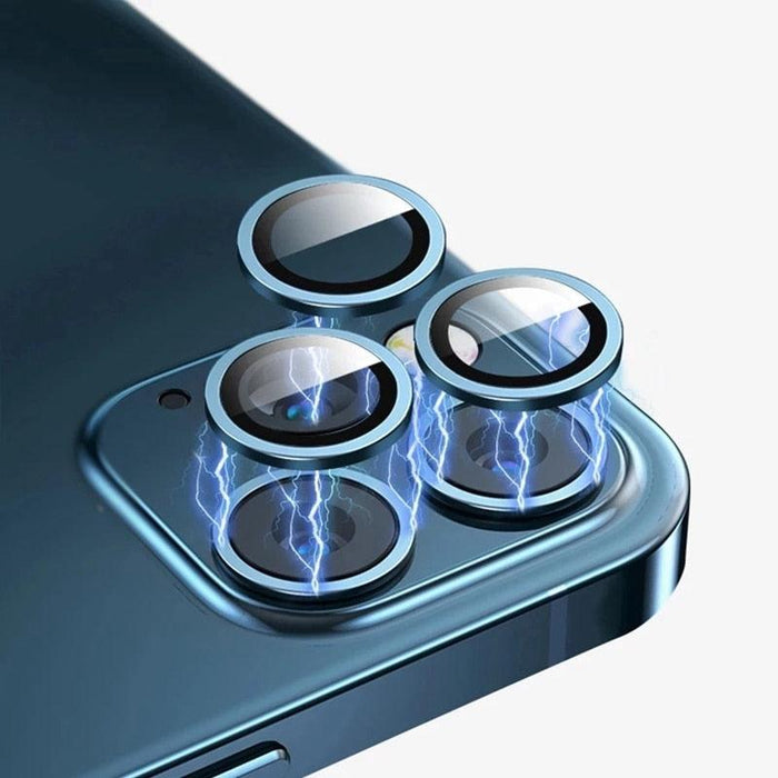 Camera Lens Ring For iPhone 13 14 12 Pro Max Mini Full Cover Metal Ring Tempered Glass On iPhone13pro  Back Screen Protector Camera Tempered Glass Protective Film Aluminum Alloy Camera Lens Cover