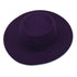 Simple Classic Unisex Fedora Hats Men Women Wide Brim Wool Jazz Hats Elegant Fedoras Hat for Women Lady Wide Brim Autumn Winter Cap Vintage Style Dress Formal Hat For Various Occasions 56-58CM