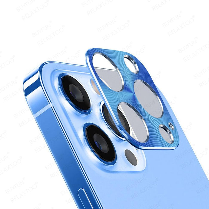 Alloy Camera Protector For Iphone 13 12 14 11 Pro Max Mini Plus Protective Full Cover Ring Textured Phone Lens Film Iphone14 Aluminum Alloy Camera Protector For Iphone