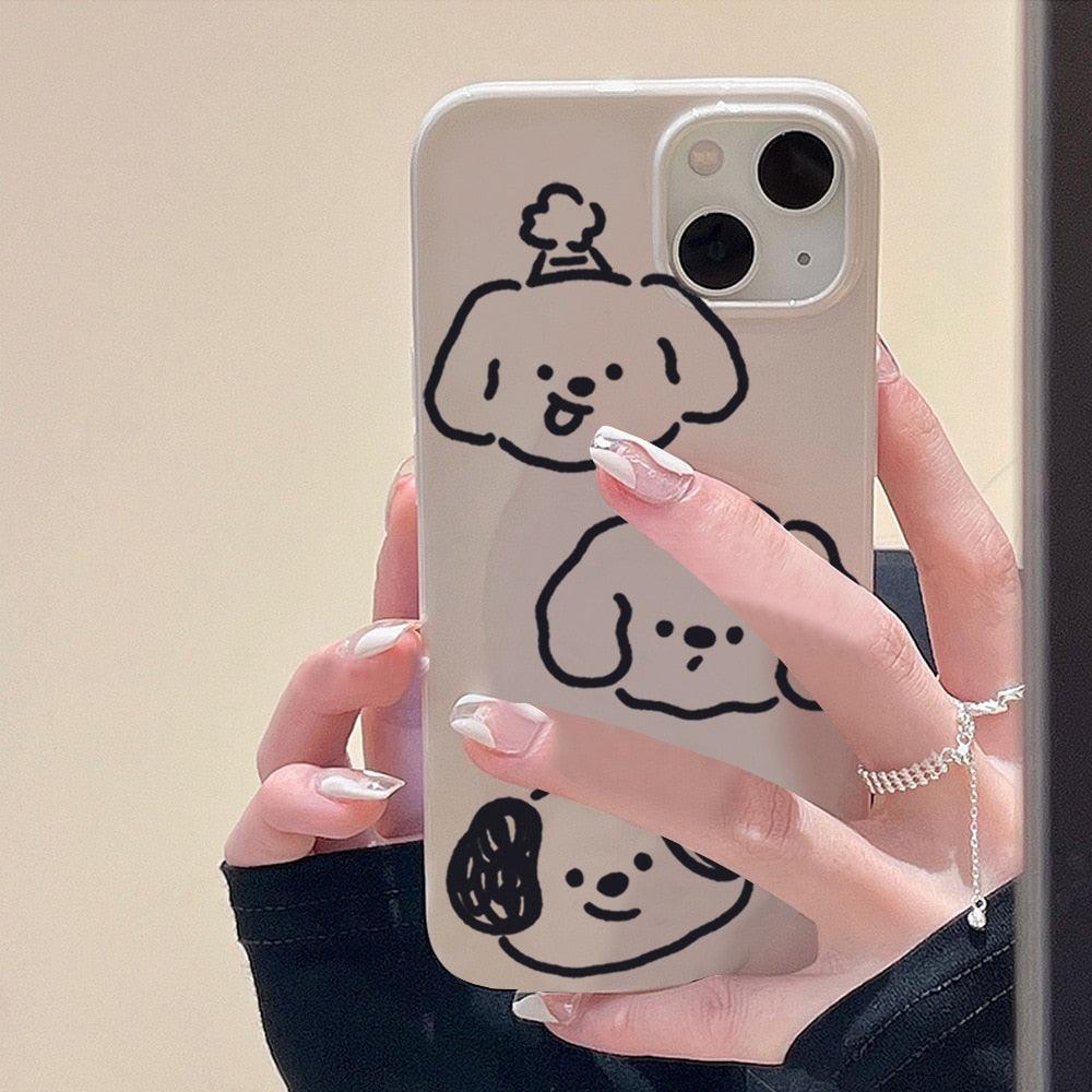 Cute Cat Transparent Phone Case For Iphone 11 12 13 Pro Max Case X Xs Max Xr Phone Case 7plus 8plus Case Cute Clear Protective Phone Cases