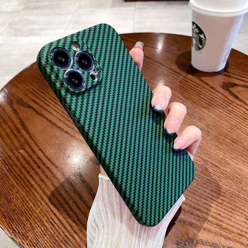 Luxury Ultra Thin Classic Texture Phone Case for iPhone 14 13 12 Pro Max 14 Plus Shockproof Hard Back Cover Ultra-Thin and Lightweight Case for iPhone 13 pro Phone Protective Case