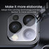 3Pcs Camera Lens Glass for IPhone 13 14 Pro Max 11 12 Pro Protective Glass Camera Lens Protector for IPhone 13 14 Glass Camera Lens Protector Compatible for iPhone