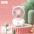 Creative Cartoon Bear Desktop Mini Fans Big Wind Desktop Portable USB Charging Handheld Fan Portable Air Conditioning Handheld Cooling Fan Charging Usb Fan Portable Handheld Fan