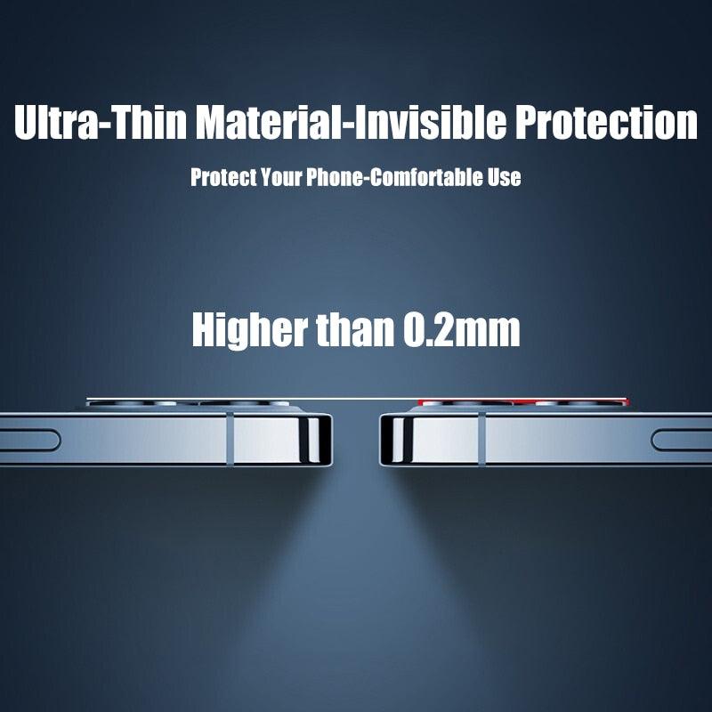 4Pcs Full Cover Protective Glass for Iphone 14 11 12 13 Pro XS Max Camera Protector for Iphone X 11pro Max 12 13 Mini Lens films Glass  Camera Lens Protector For iPhone