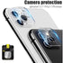 3PCS HD Camera Lens Protector For  New iPhone 14 13 12 Pro MAX Tempered Glass Cover Anti-Spy Tempered Glass Film Camera Lens Protector Tempered Glass