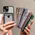 Transparent Card Holder Wallet Case For iPhone 13 11 12 14 Pro Max 14 Plus Photo Pocket Shockproof Silicone Cover Wallet Case Card Slot Ultra Glossy Slim Clear Case