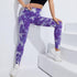 Fashion Women Leggings For Fitness Yoga Pants Push Up Workout Sports Legging Women's Seamless Workout Leggings High Waist Tummy Control Yoga Pants Gym Compression High Waist Gym Ladies Clothing