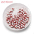 10Pcs/Lot 11mm Flower Patterns Round Ceramic Porcelain Spacer Loose Beads for Bracelet Earrings Jewelry Making Accessories Big Large Hole Ceramic Beads Flower Blue and White Porcelain Beads Jewelry Making