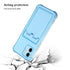 Simple Clear Silicone Wallet Case for iPhone 14 13 12 11 Pro XS Max X XR Shockproof Lens Protection Card Cover Shockproof Soft Bumper Clear Case Classic Stylish Case