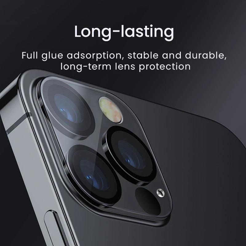 3Pcs Camera Lens Glass for IPhone 13 14 Pro Max 11 12 Pro Protective Glass Camera Lens Protector for IPhone 13 14 Glass Camera Lens Protector Compatible for iPhone