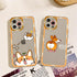 Cute Puppy Phone Case For Iphone 11 12 13 Mini Pro Max 14 Pro Max Case Shell Butt Squishy Fidget Toys Phone Case For Iphone