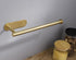 Adhesive Paper Holder Gold 304 Stainless Steel Stand Toilet Paper Towel Rack Tissue Roll Hanger For Kitchen Bathroom Free Nail Stainless Steel Toilet Tissue Roll Holder Sticky Hand Towel Hanger Vertical Or Horizontal No Drilling