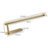 Adhesive Paper Holder Gold 304 Stainless Steel Stand Toilet Paper Towel Rack Tissue Roll Hanger For Kitchen Bathroom Free Nail Stainless Steel Toilet Tissue Roll Holder Sticky Hand Towel Hanger Vertical Or Horizontal No Drilling