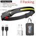 Adjustable Rechargeable LED Induction USB Headlamp Lightweight Head Lamp Head Torch 5 Lighting Modes Flashlight For Camping Hiking Running Outdoor Adults Kids - STEVVEX Lamp - 200, Flashlight, Gadget, Headlamp, Headlight, lamp, LED Headlight, Lightweight Flashlight, Lightweight Headlamp, Lightweight Headlight, Lightweight Torchlight, Rechargeable Flashlight, Rechargeable Headlamp, Rechargeable Headlight, Rechargeable Torchlight - Stevvex.com