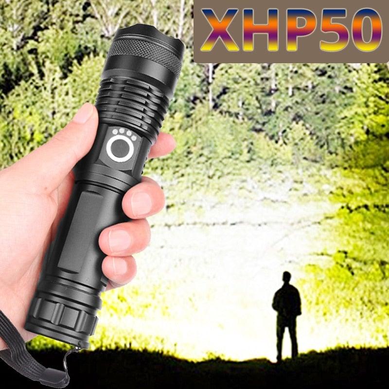 Adjustable Rechargeable Powerful Zoomable LED USB Flashlights High Lumens Powerful Tactical Waterproof Super Bright Flashlights Best For Camping Outdoor Hiking Running Riding - STEVVEX Lamp - 200, Flashlight, Gadget, lamp, LED Flashlight, LED Headlight, LED torchlight, Rechargeable Flashlight, Torchlight, Zoomable Flashlight - Stevvex.com