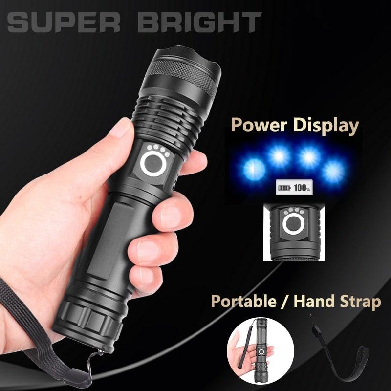 Adjustable Rechargeable Tactical Flashlight USB LED Super Bright Zoomable IPX65 Waterproof Portable Torchlight Flash Lamp USB Charging For Hiking Camping Running Fishing - STEVVEX Lamp - 200, Flashlight, Gadget, Headlamp, Headlight, lamp, LED Flashlight, LED Headlamp, LED Headlight, LED torchlight, Rechargeable Flashlight, Rechargeable Headlamp, Rechargeable Headlight, Rechargeable Headtorch, Rechargeable Torchlight, Torchlight - Stevvex.com