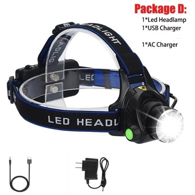 Adjustable Rechargeable Waterproof Brightest Zoomable LED Lightweight Hands Free Headlamp High Power For Adult Hunting Camping Running Hiking Riding Fishing Rechargeable T6 Chip Headlight - STEVVEX Lamp - 200, Flashlight, Gadget, Headlamp, Headlight, Headtorch, lamp, LED Flashlight, LED Headlamp, LED Headlight, LED Headtorch, Rechargeable, Waterproof, Waterproof Headlamp, Zoomable, Zoomable Flashlight, Zoomable Headlamp, Zoomable Headlight, Zoomable Headtorch - Stevvex.com