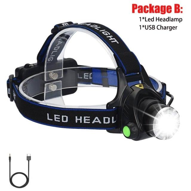 Adjustable Rechargeable Waterproof Brightest Zoomable LED Lightweight Hands Free Headlamp High Power For Adult Hunting Camping Running Hiking Riding Fishing Rechargeable T6 Chip Headlight - STEVVEX Lamp - 200, Flashlight, Gadget, Headlamp, Headlight, Headtorch, lamp, LED Flashlight, LED Headlamp, LED Headlight, LED Headtorch, Rechargeable, Waterproof, Waterproof Headlamp, Zoomable, Zoomable Flashlight, Zoomable Headlamp, Zoomable Headlight, Zoomable Headtorch - Stevvex.com