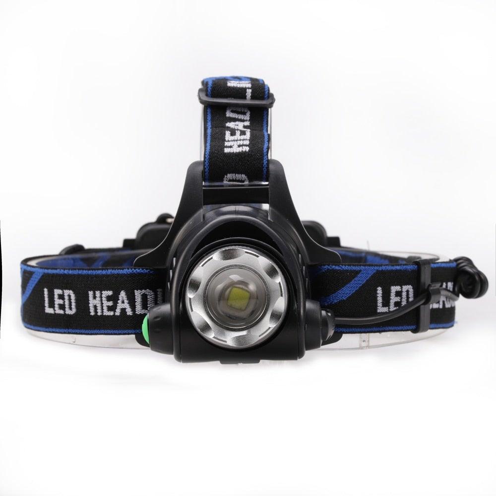 Adjustable USB Rechargeable IR Sensor Super Bright Headlight Battery For Long Working Time LED Headlamp Fishing Waterproof Head Light Lamp Perfect For Running Camping - STEVVEX Lamp - 200, Flashlight, Gadget, Headlamp, Headlight, lamp, LED Headlamp, Rechargeable Flashlight, Rechargeable Headlamp, Rechargeable Headlight, Rechargeable Headtorch, Rechargeable Torchlight, Waterproof Headlamp, Waterproof Headlight, Waterproof Torchlight - Stevvex.com