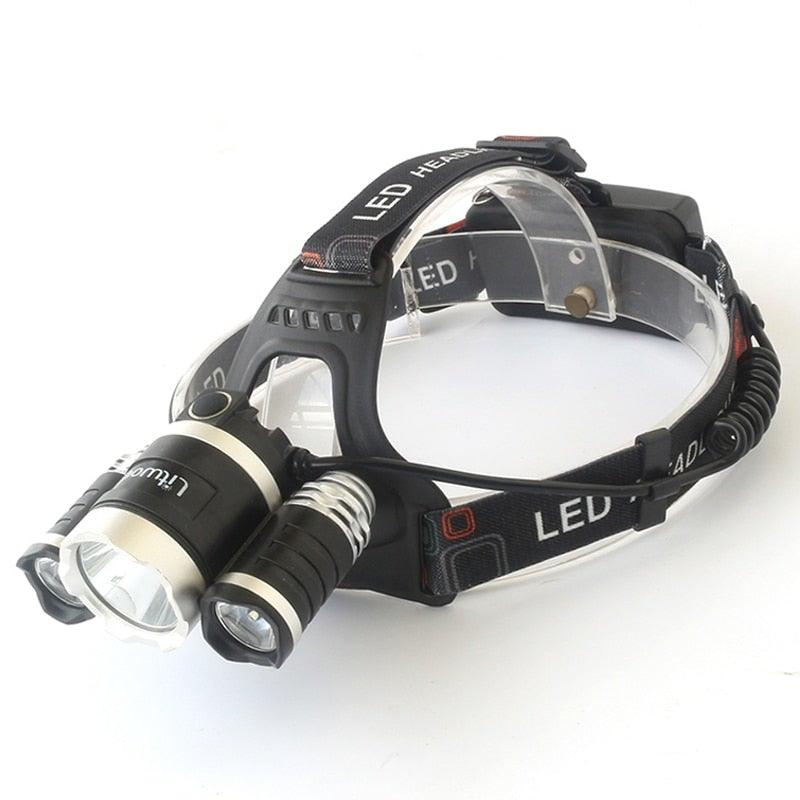 Adjustable Zoomable Headlamp Ultra Bright Rechargeable LED Bright High Lumen Head Lights Head Lamp Waterproof Flashlight For Outdoor Cmaping Fishing Hiking Biking Fishing Headlamp Running Headlamp - STEVVEX Lamp - 200, Flashlight, Headlamp, Headlight, lamp, LED Headlight, Rechargeable Flashlight, Rechargeable Headlamp, Rechargeable Headlight, Rechargeable Torchlight, Torchlight, Zoomable Flashlight, Zoomable Headlamp, Zoomable Headlight, Zoomable Torchlight - Stevvex.com